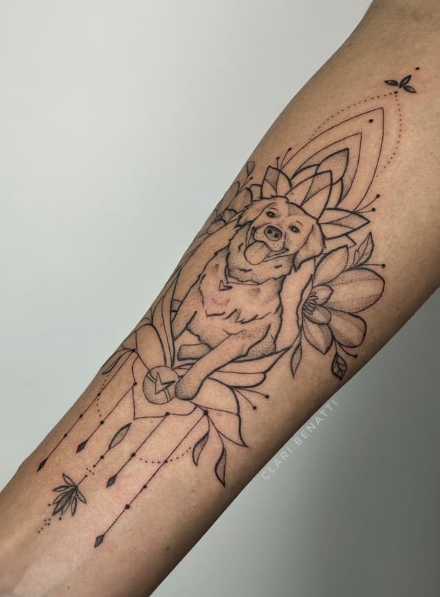 Tattoo feita pela Clari