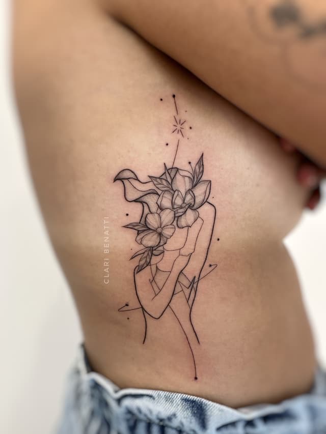 Tattoo feita pela Clari