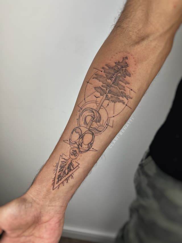 Tattoo feita pela Clari