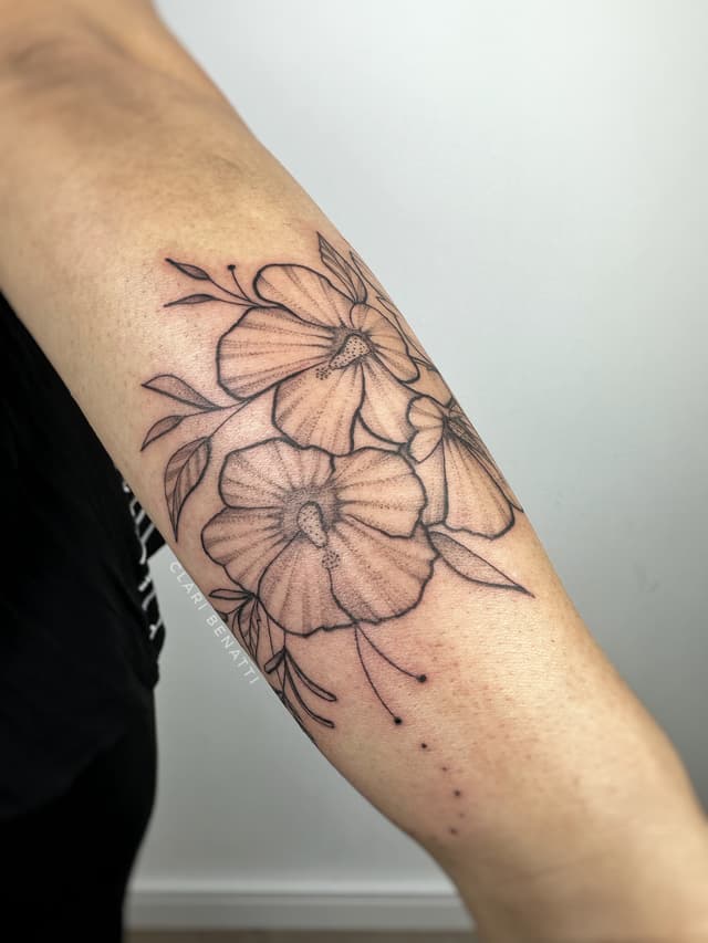 Tattoo feita pela Clari